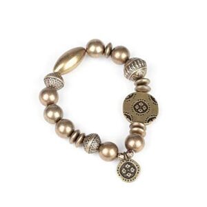 Paparazzi Aesthetic Appeal Brass Bracelet